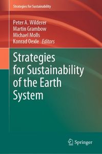 Book cover of the volume “Strategies for Sustainability of the Earth System” 