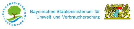 Logo of the Bavarian State Ministry of the Environment and Consumer Protection.