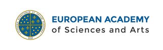 Logo of the European Academy of Sciences and Arts.